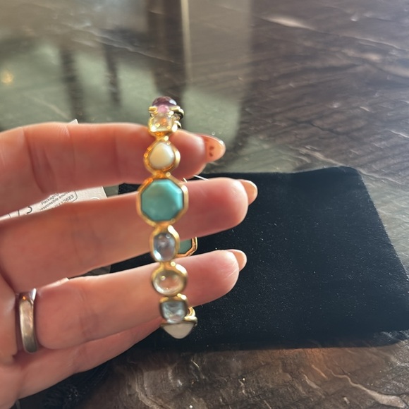 Ippolita Gold Rock Candy Gelato Bangle Multi size 1 - Picture 3 of 5